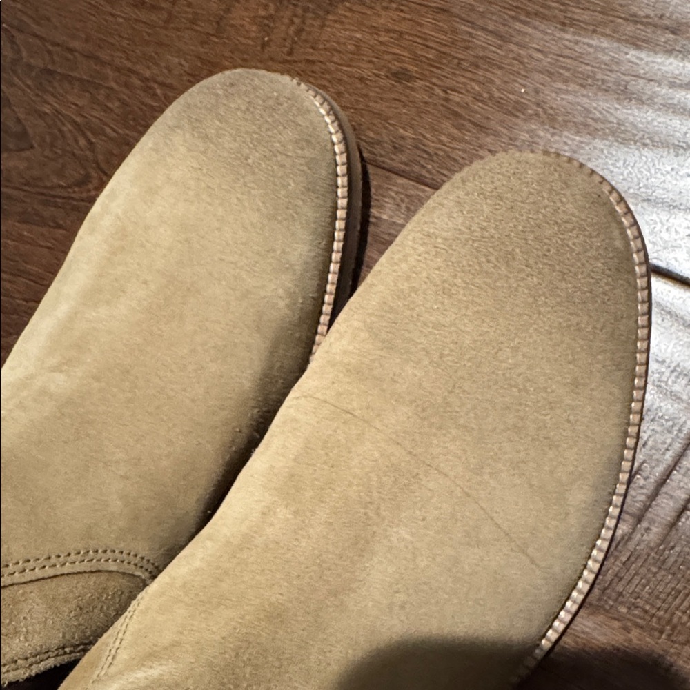 Crevo Tan Suede Chelsea Boots men size 9 - Picture 8 of 8